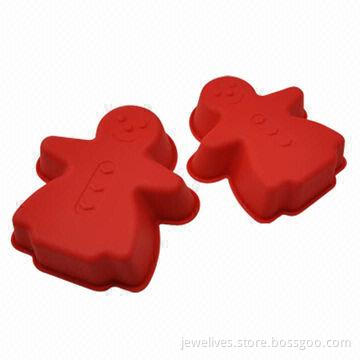 Christmas Series Cake Molds/Bakeware, Bake Pans, Measures 12.8 x 11.8 x 3.3cm